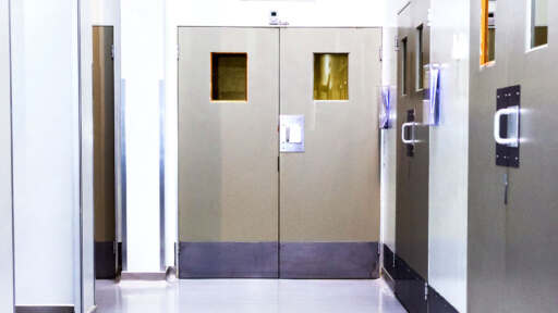 GMP spec epoxy flooring and chromadek wall panels with each manufacturing process occurring in separate rooms preventing cross contamination